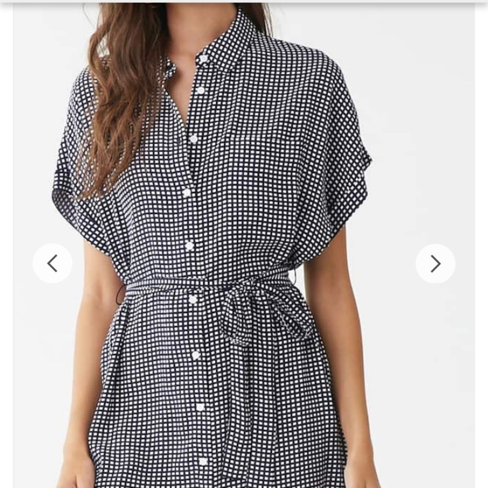 Oversized Shirt Dress